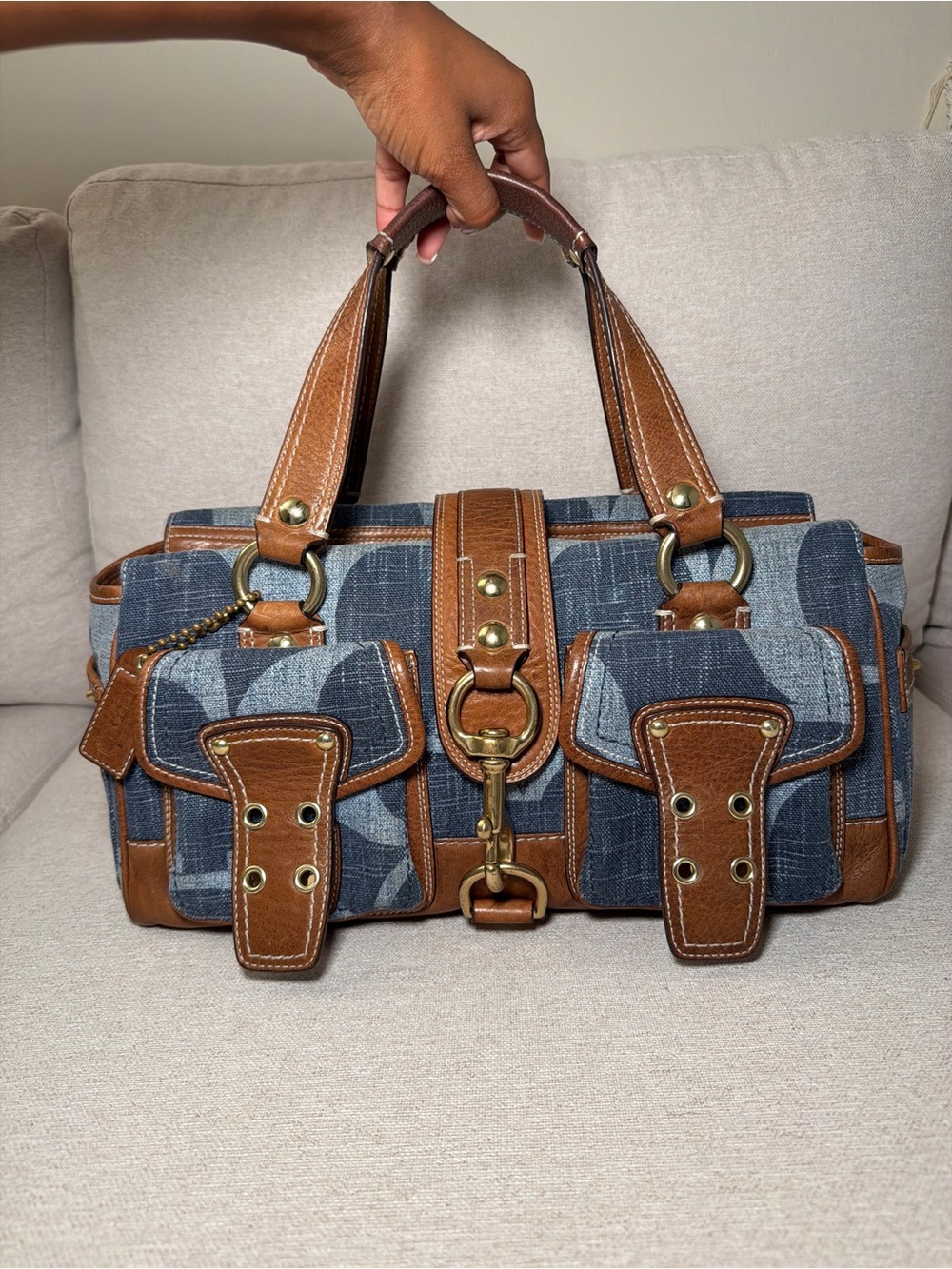 Coach Denim Legacy Mandy (PROJECT BAG)